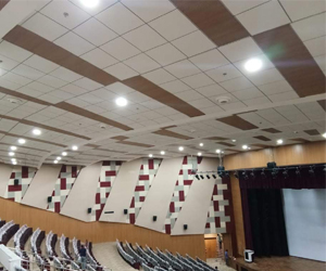 Acoustical false ceiling